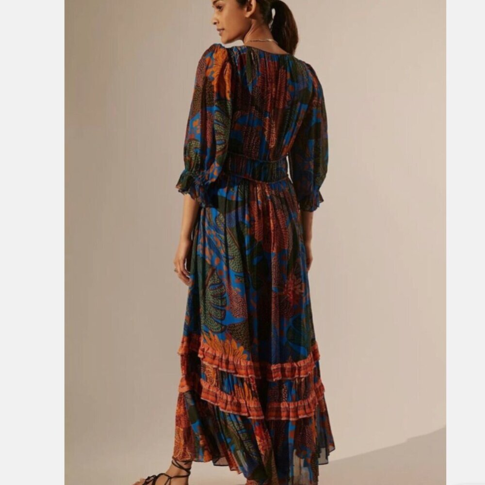 FARM Rio Multicolor Maxi Dress - Picture 3 of 16